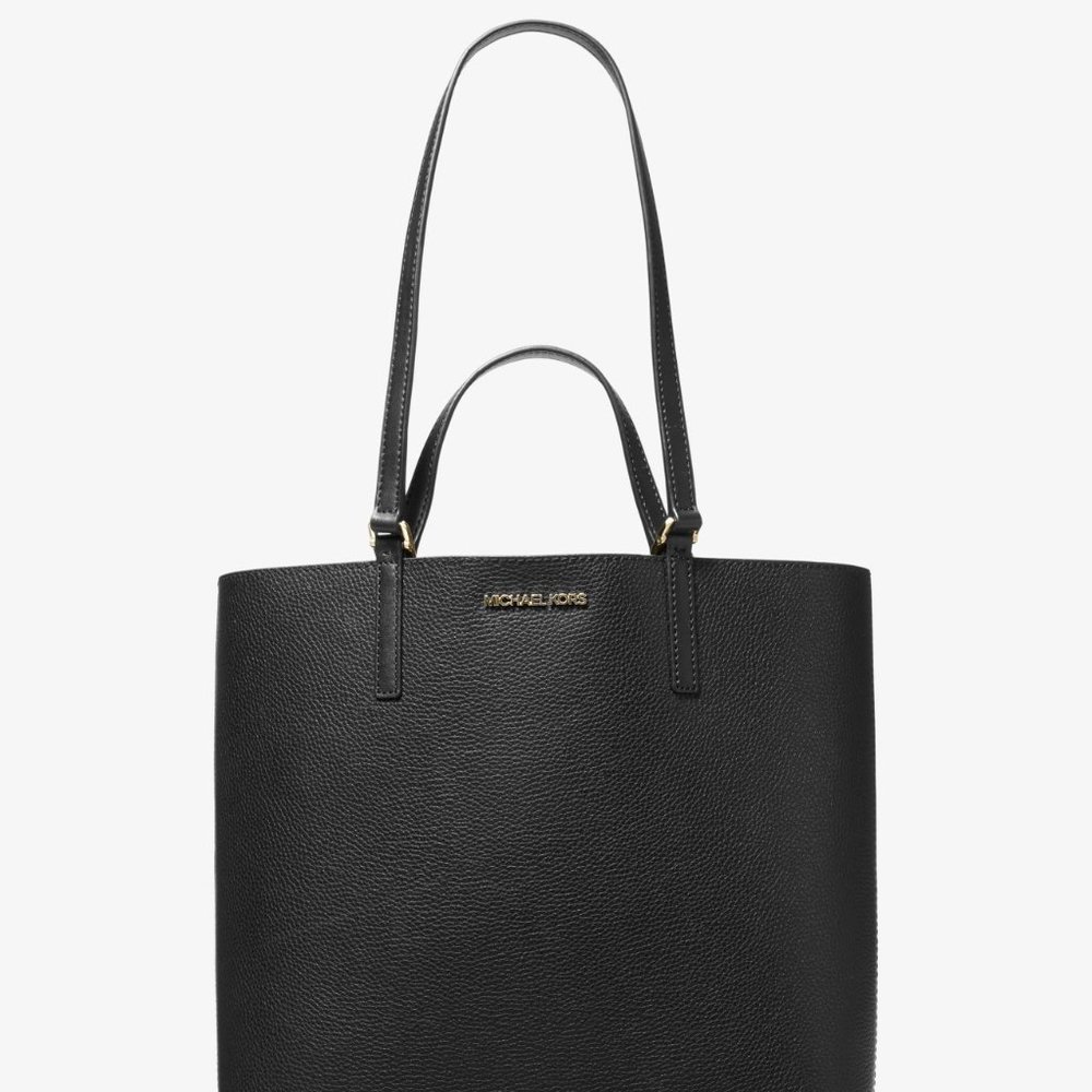 Kelli Large Color-Block Pebbled Leather To… - Picture 4 of 4
